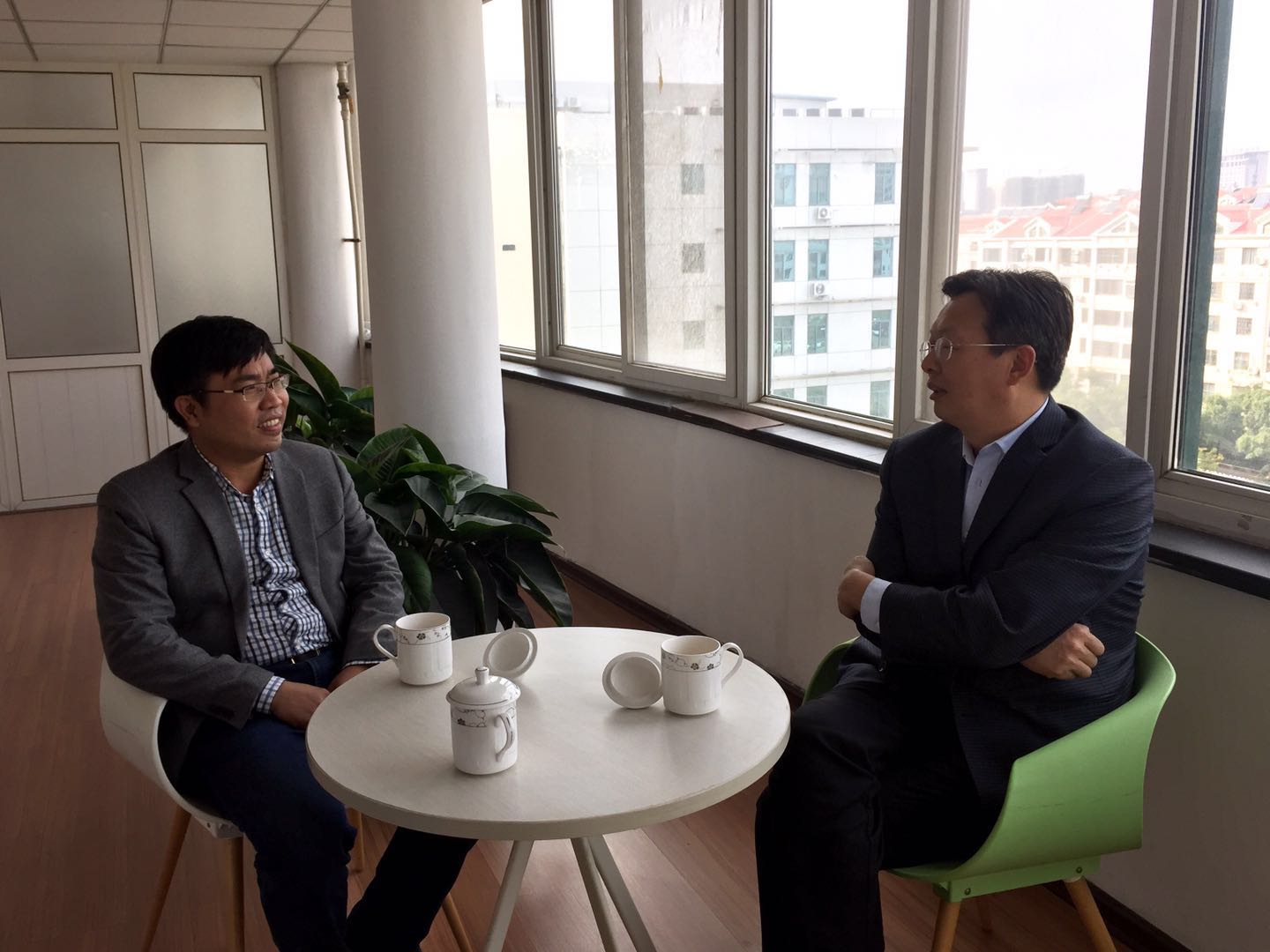 即墨市委常委,副书记王宝善来山东大学县域发展研究院